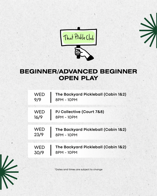 Beginner & Advanced Beginner Social Play (September)